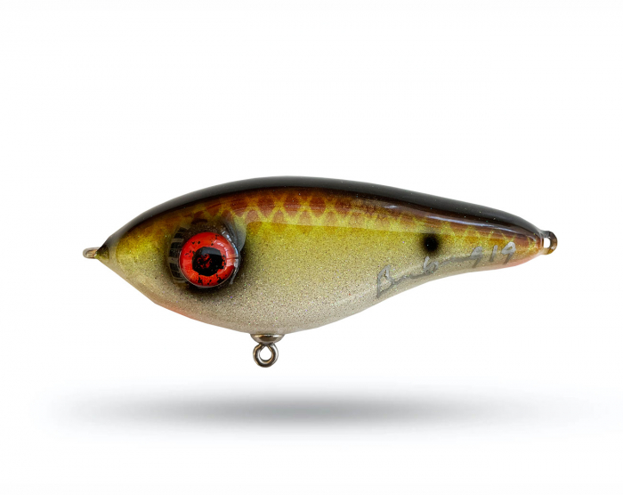 Brunnberg Lures Mini Jerk - Electric Banana i gruppen Fiskedrag / Jerkbaits hos Örebro Fiske & Outdoor AB (BB Mini Electric Banana)